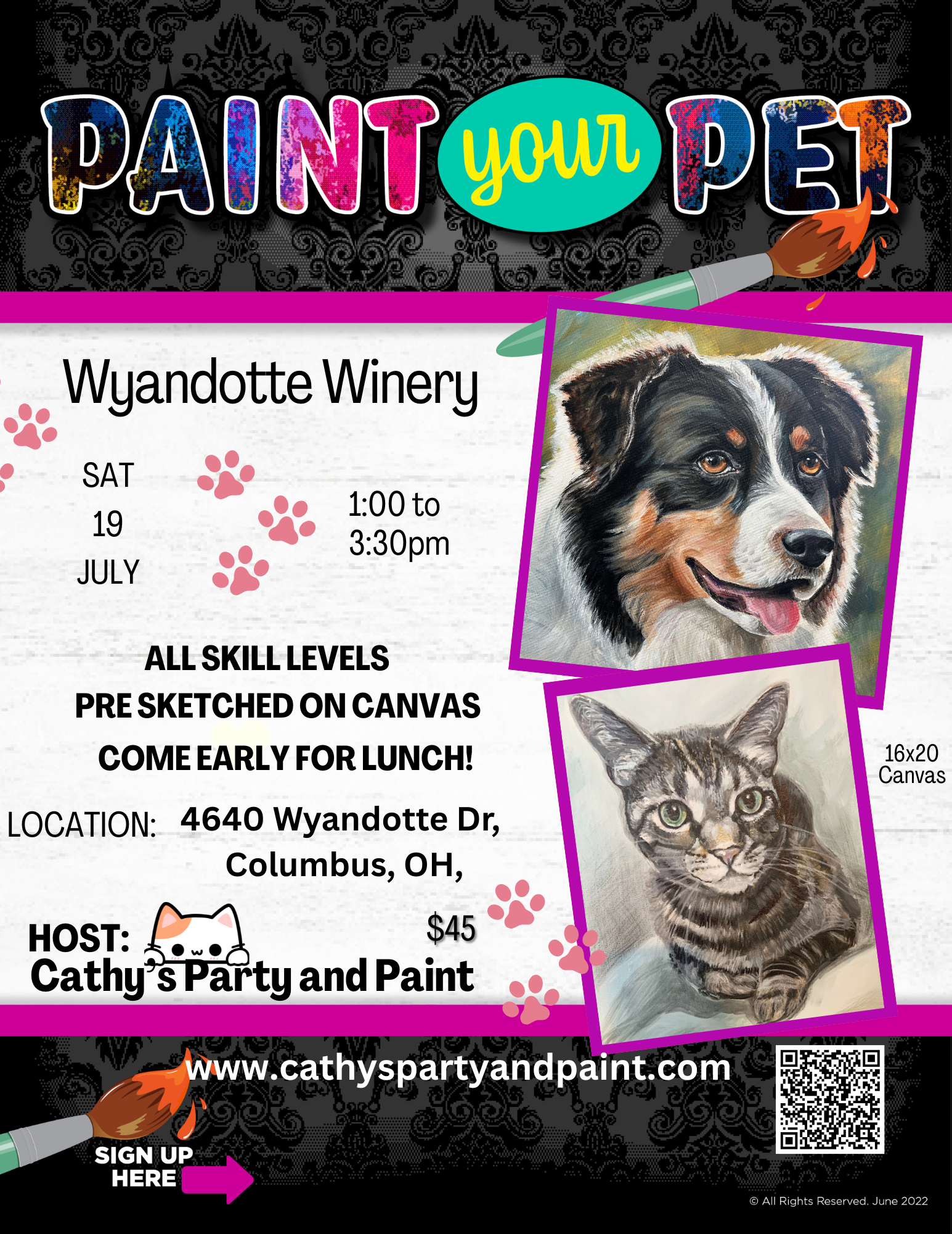 Cathy'S Party And Paint
