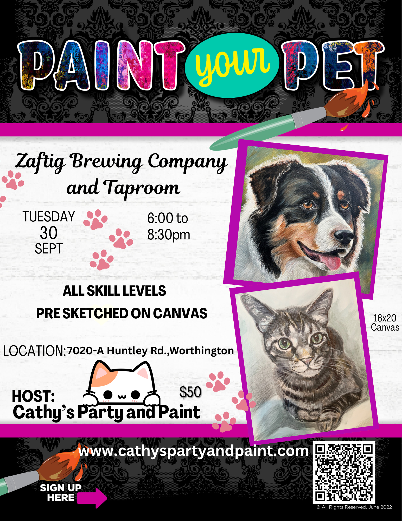 Cathy'S Party And Paint
