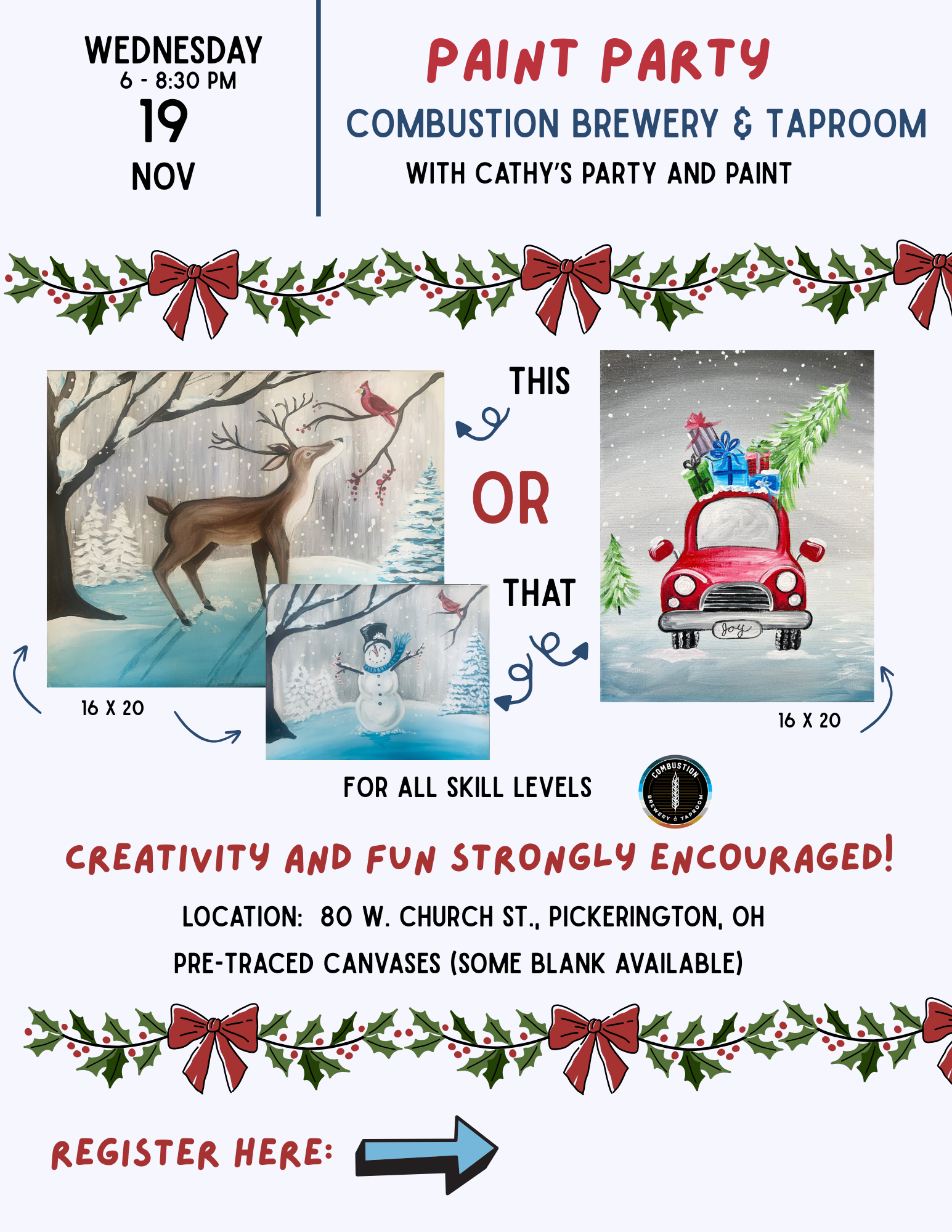 Cathy'S Party And Paint