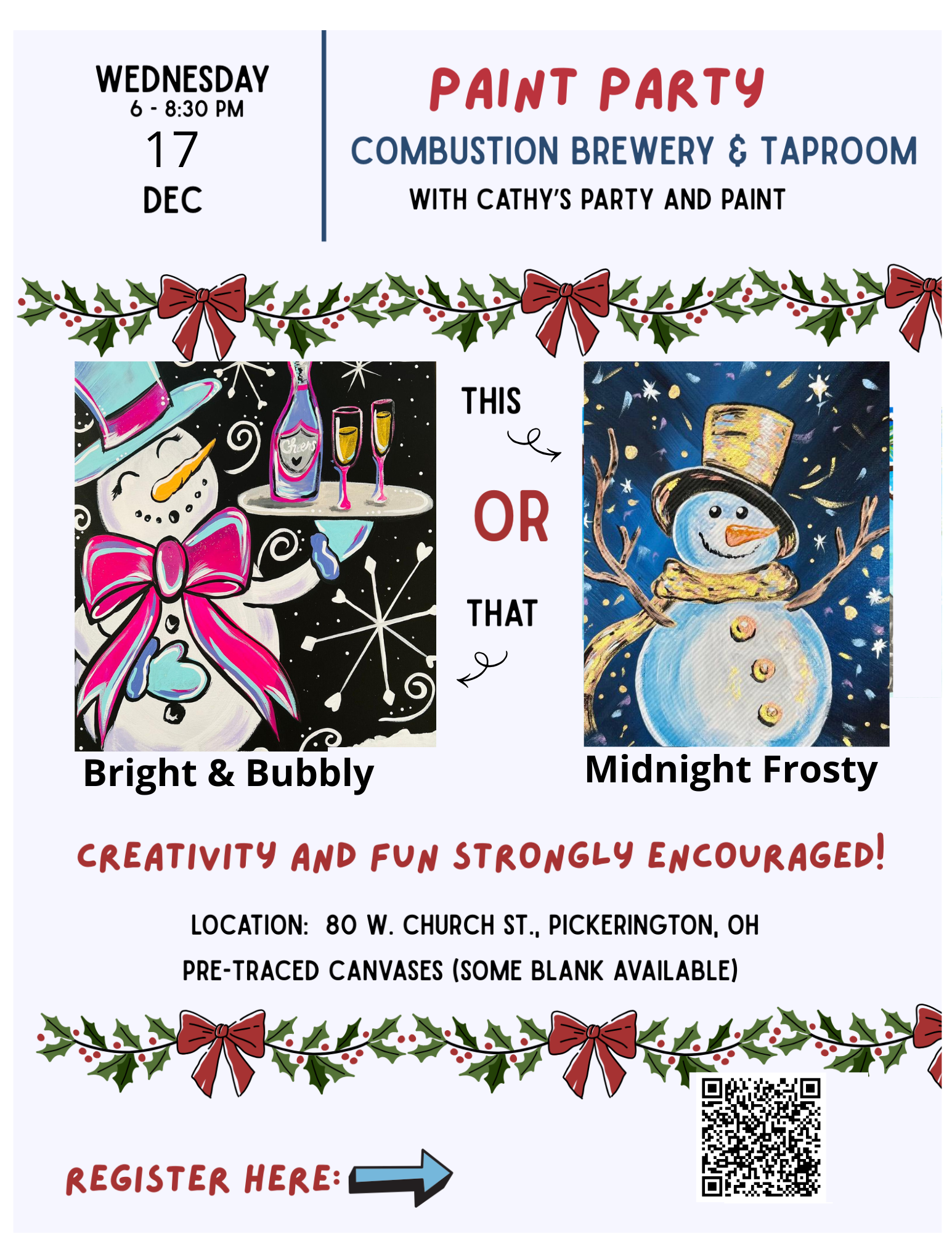 Cathy'S Party And Paint