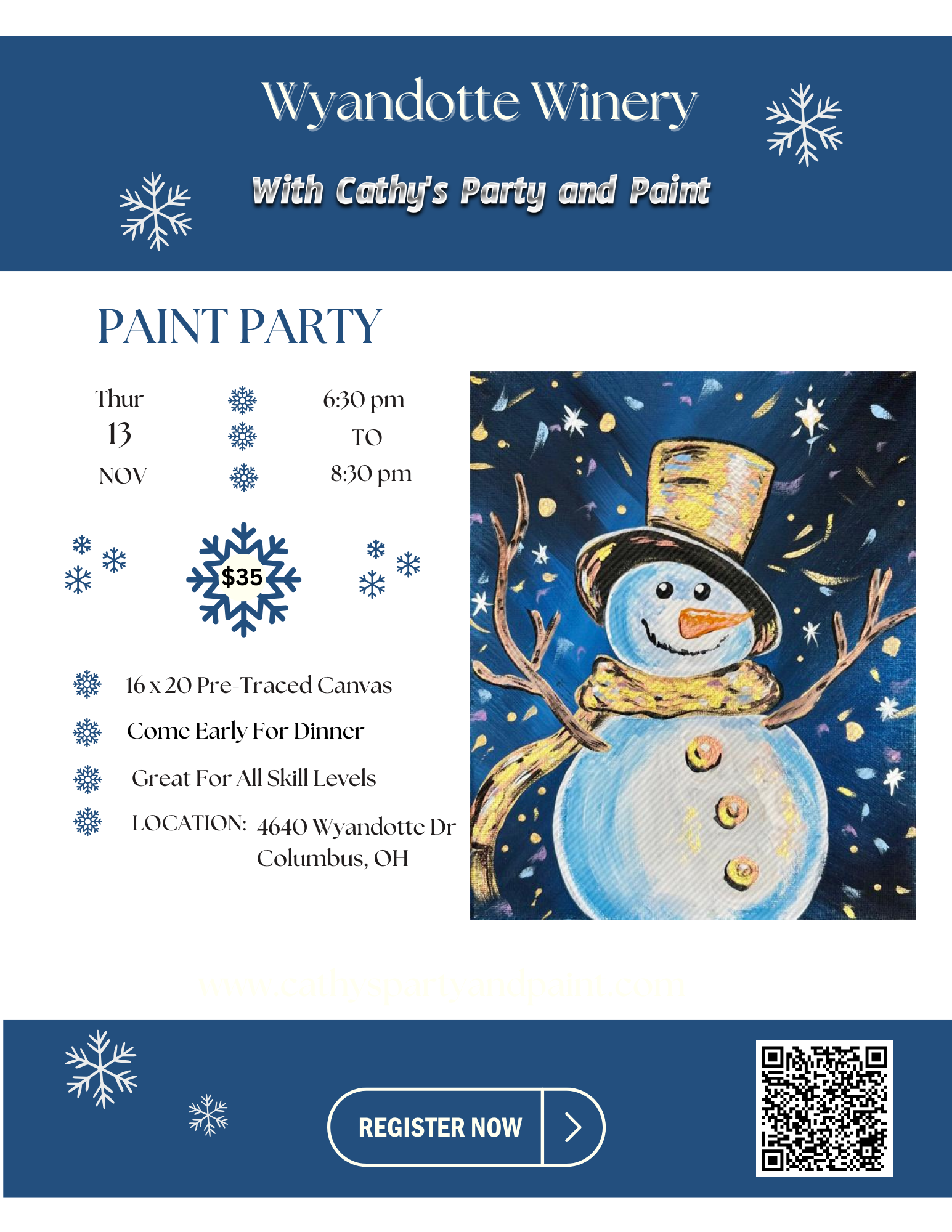 Cathy'S Party And Paint