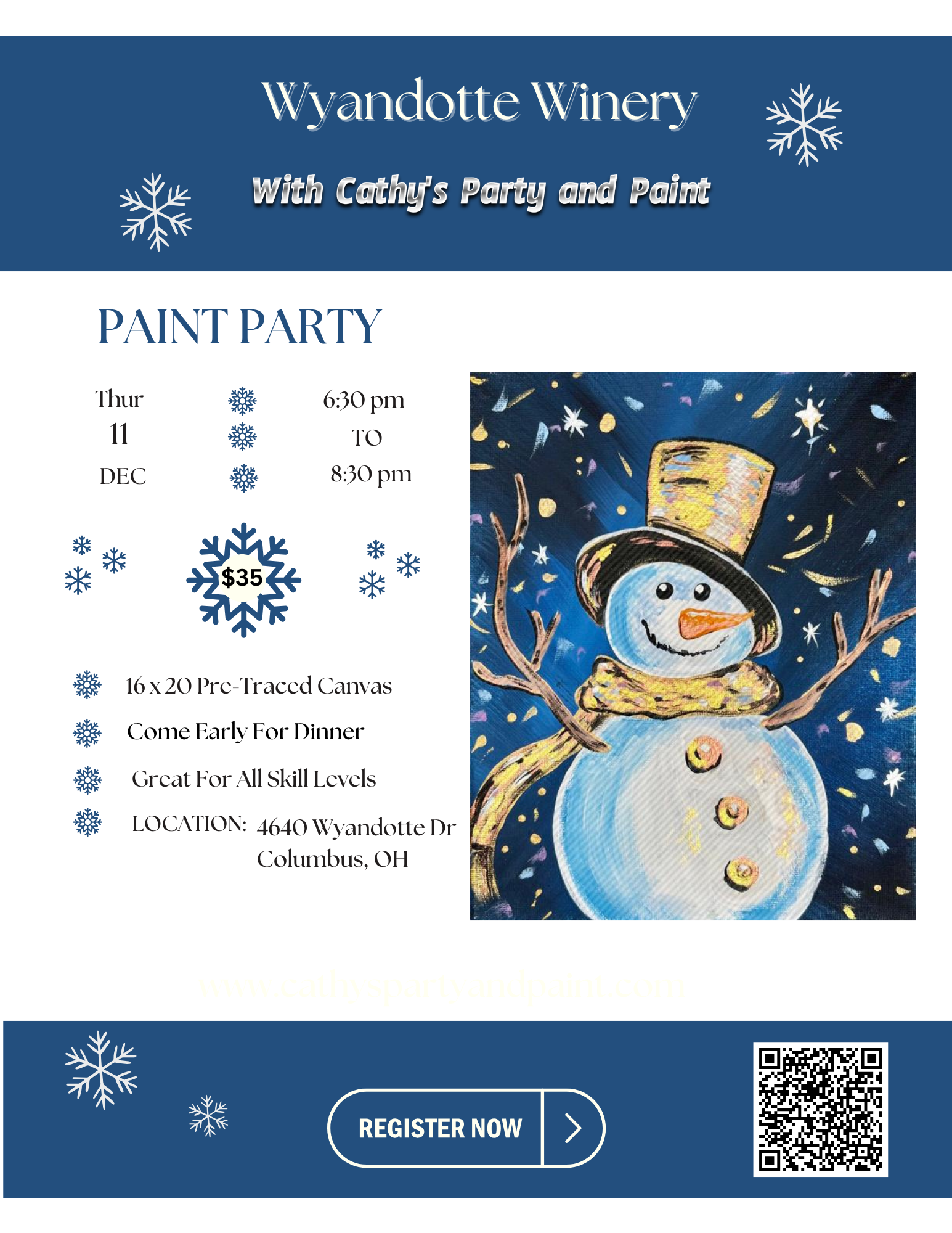 Cathy'S Party And Paint