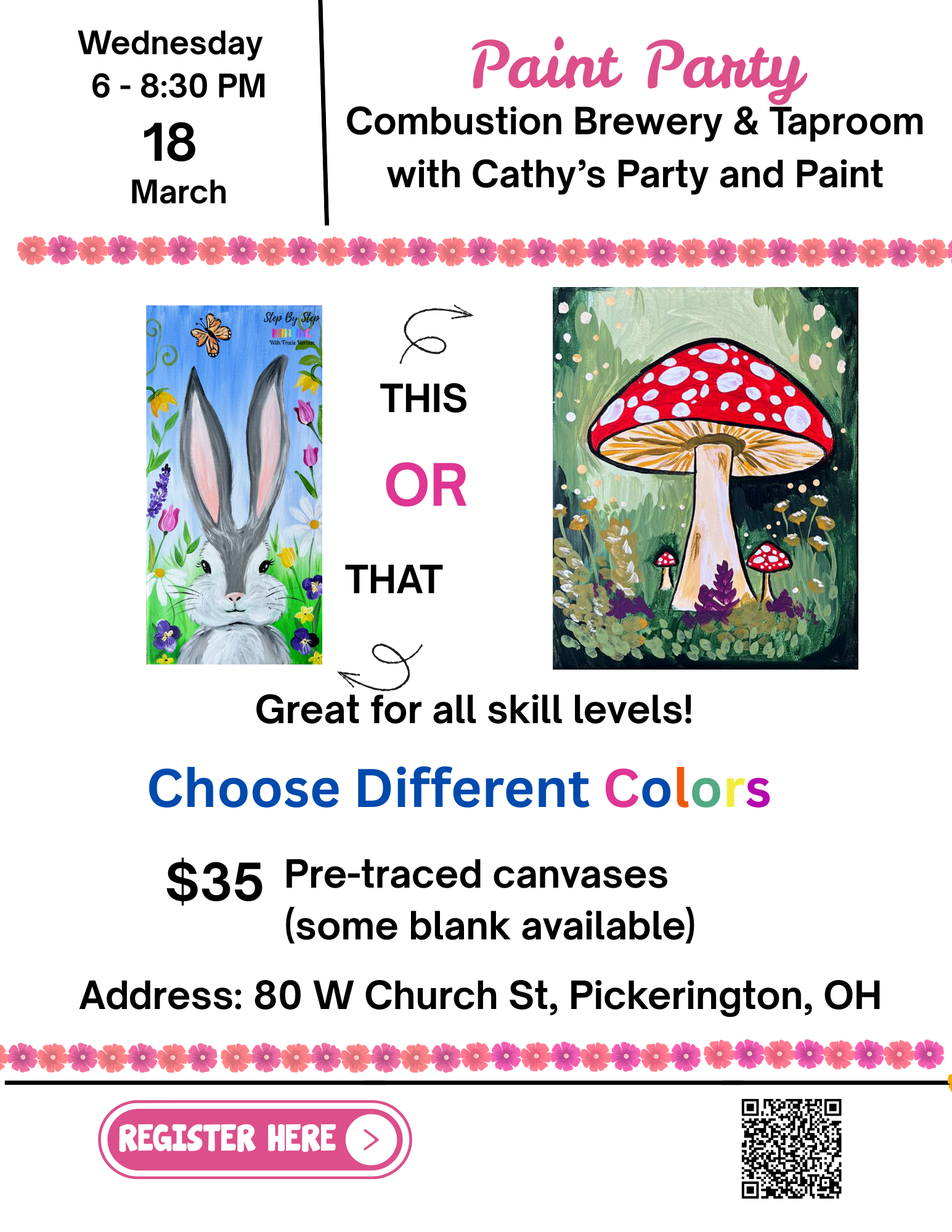 Cathy'S Party And Paint